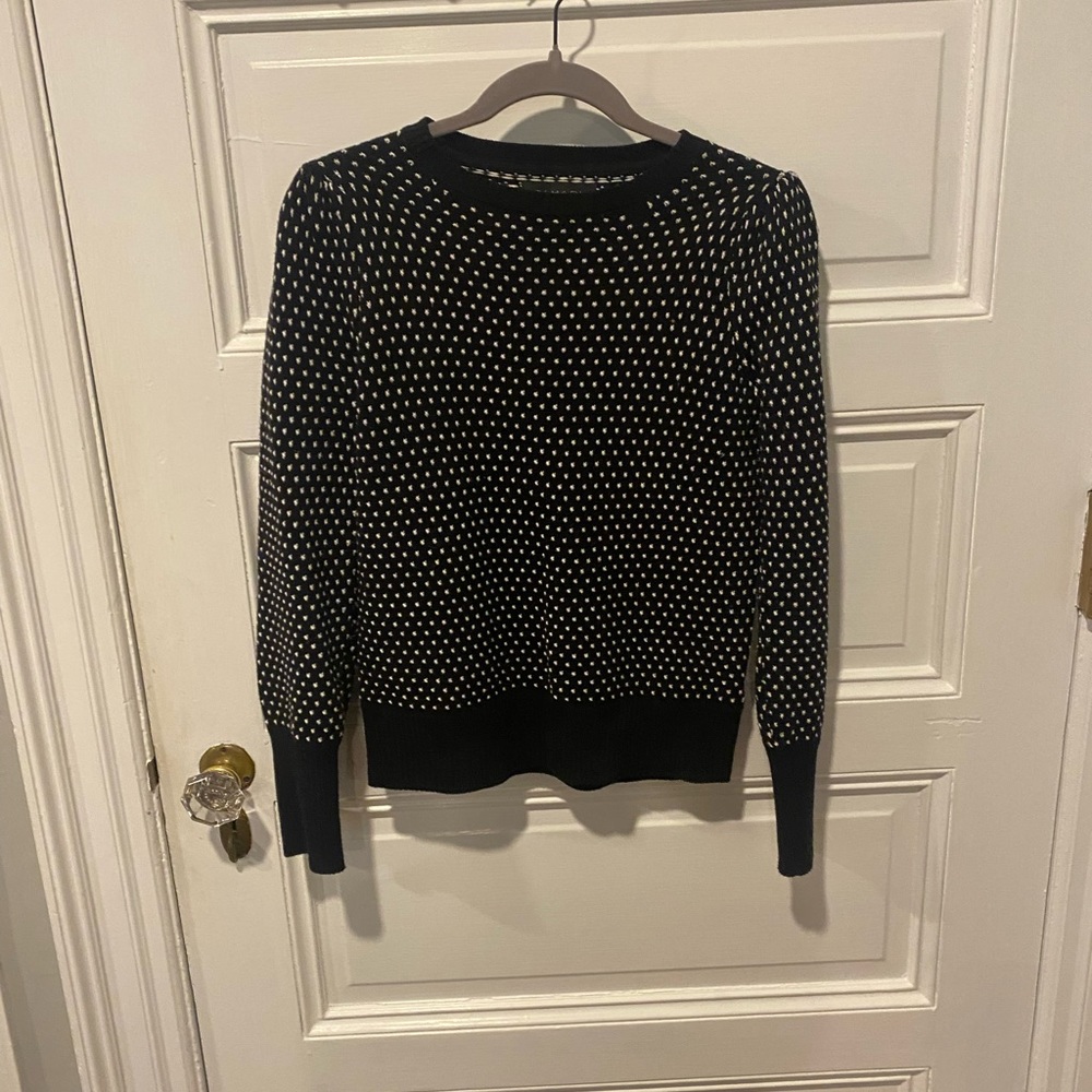 Taganrog black and white sweater! Barely used!